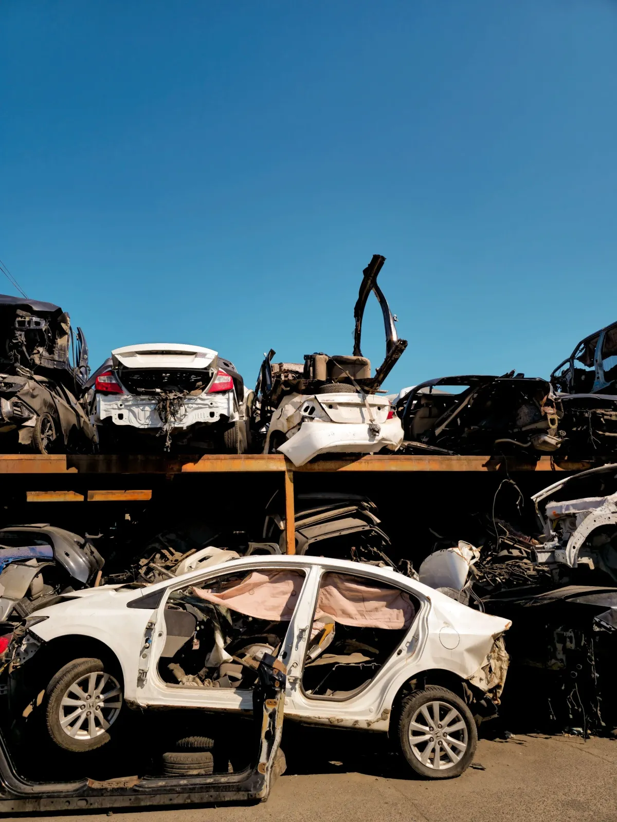 Real photos of our used car parts and scrap yard at 16 North Street, Middlesbrough